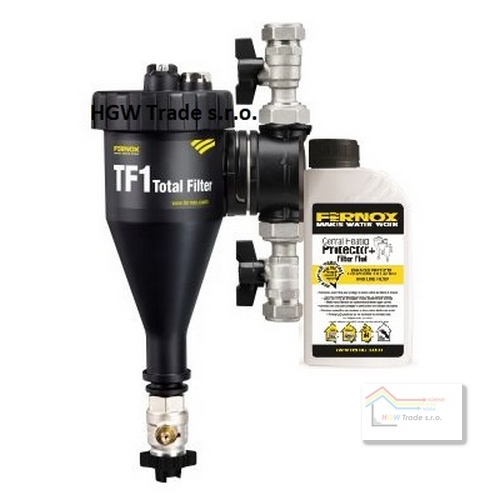 Total filter TF1  3/4" magnetický+filter fuid 500ml (ochrana proti korózii)